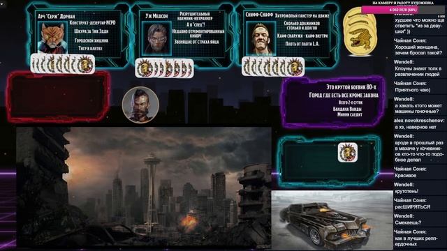 CyberPunk L.A. E.3 Fate Core. НРИ