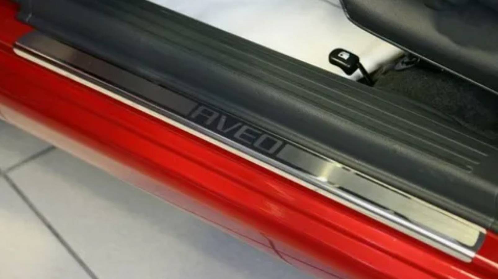 Защитные накладки на пороги, Шевроле Авео. смотреть онлайн