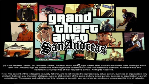 Начальная заставка к игре Grand Theft Auto San Andreas, GTA San Andreas (Intro)