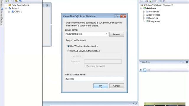 Diploma CBT - Database Creation смотреть онлайн