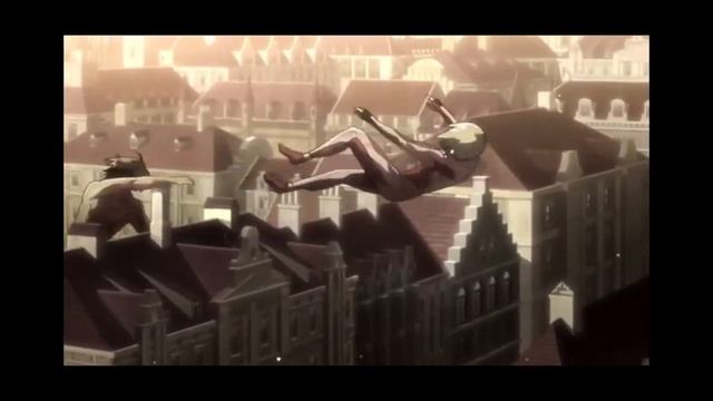 SNK : Eren VS Annie - AMV - Warriors смотреть онлайн