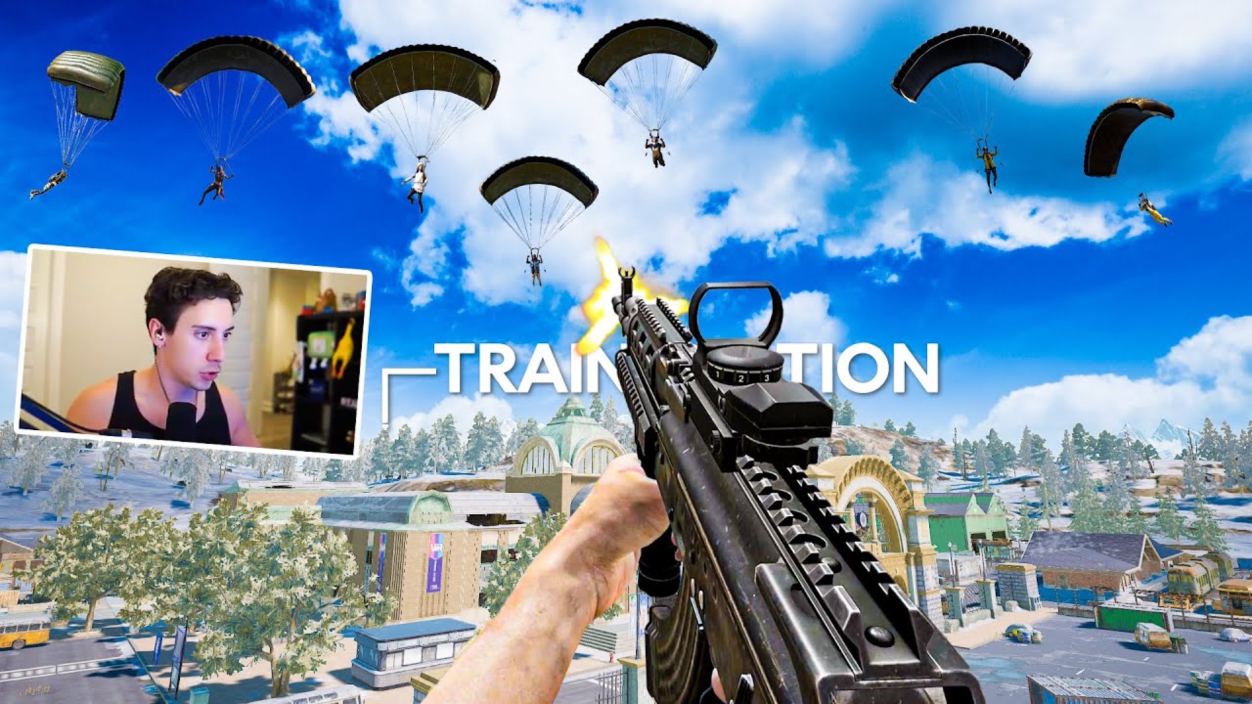 The Most INTENSE Hot Drop Location In PUBG...