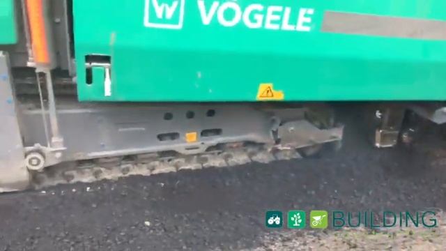 Vogele SUPER 1600-3 в работе смотреть онлайн