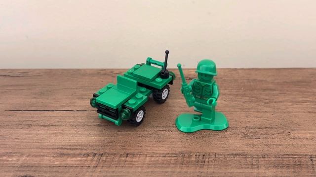 Lego Toy Story Jeep With Green Amy Man Polybag Review смотреть онлайн