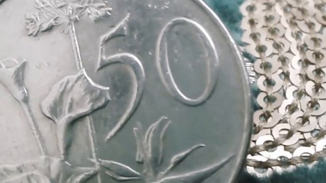 Strikes 1.942.000 Valuable and Rare Foreign Silver World Coin Currency of South Africa 50 cent 1974 смотреть онлайн