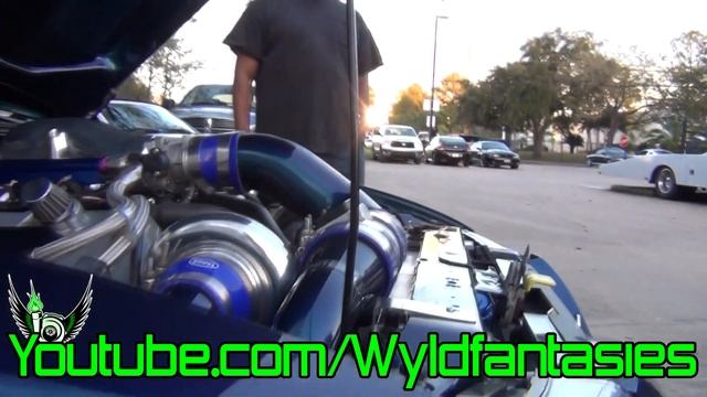 Tx2k13 Mystichrome Twin Turbo Mustang SVT Cobra 1300hp! смотреть онлайн