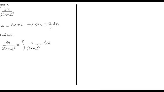 Técnica de Integração: Substituição ou mudança de variável - parte 1/2 смотреть онлайн