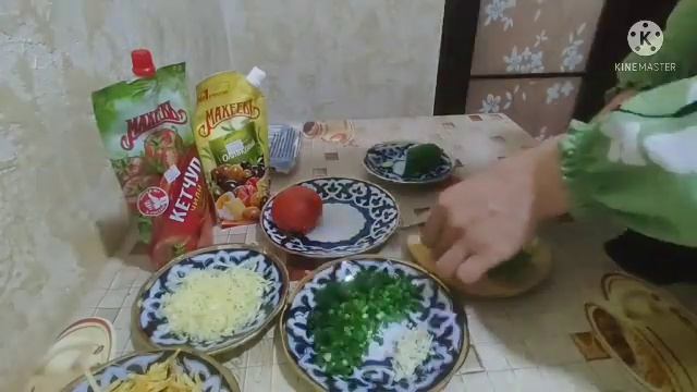 Damashni Shaurma Tayyorlash
