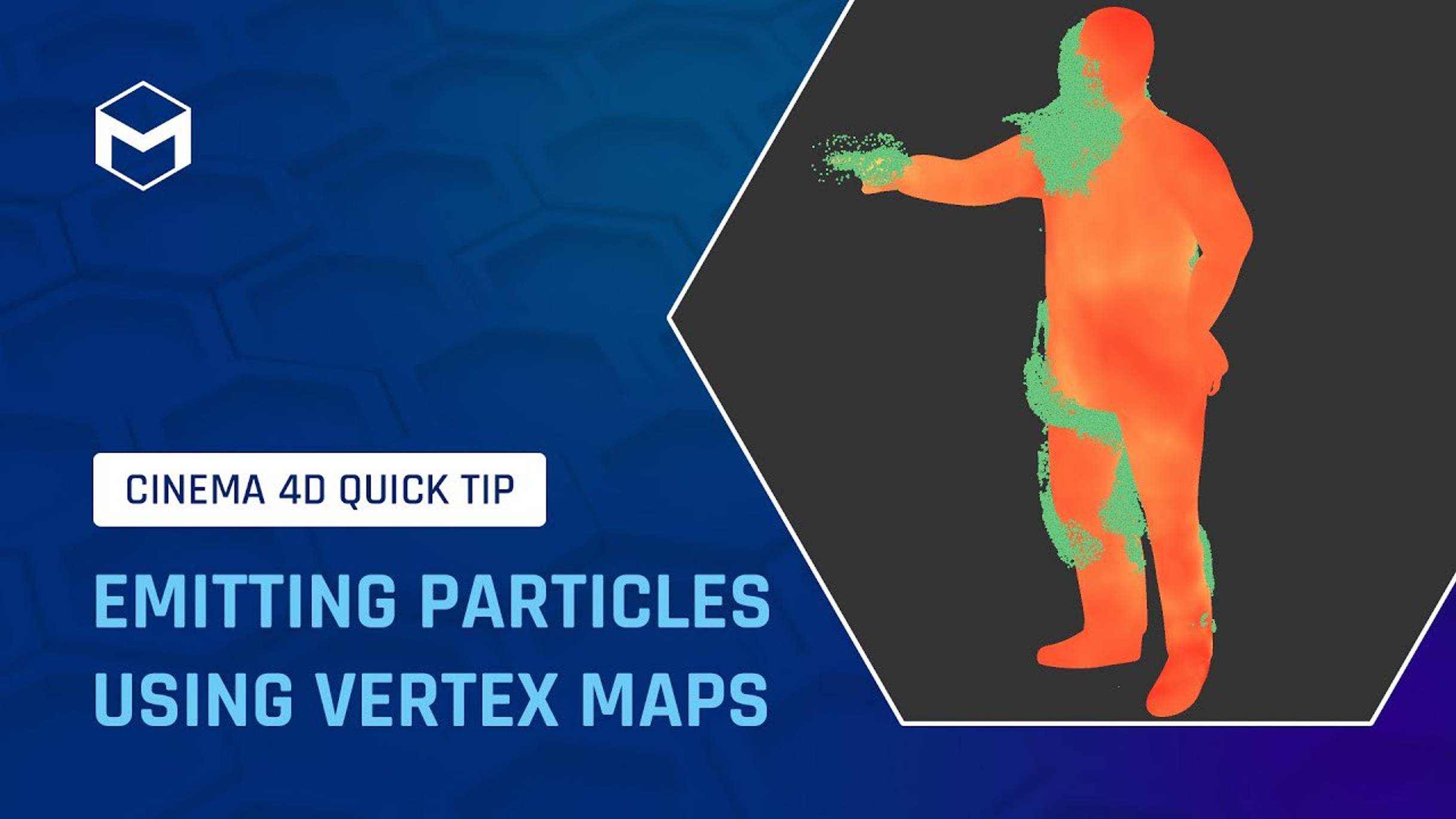 C4D Quick Tip - Emitting particles from vertex maps in Cinema 4D смотреть онлайн