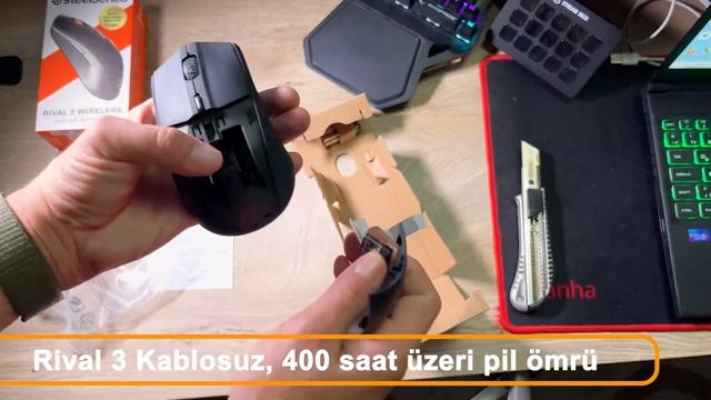 SteelSeries Rival 3 Wireless Mouse Kronik Sorunlu Mu? смотреть онлайн