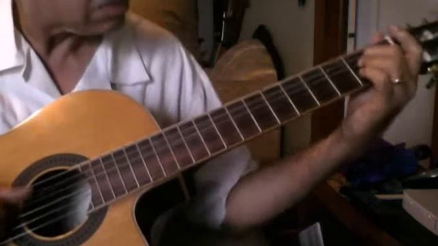 Jose L Santiago Classical guitar "When the roll is called up yonder" смотреть онлайн