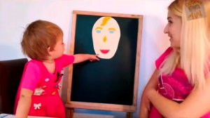 Развивайся вместе с Настей / Учим части тела  #развивающеевидео #мультики