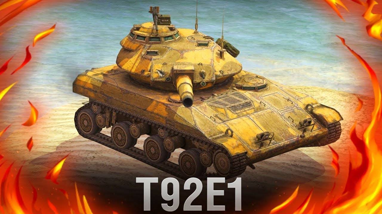 🧿Т92Е1 идем за Отметками на ПТУРЕ В Tanks Blitz 🦞 смотреть онлайн