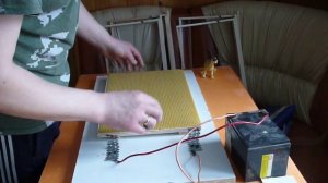 Наващивание рамок электрическим способом, проще не бывает.