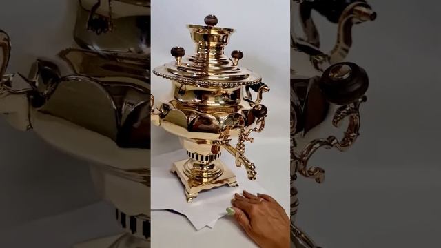 Самовар "ваза" томпак Воронцов - mastersamovar.ru смотреть онлайн