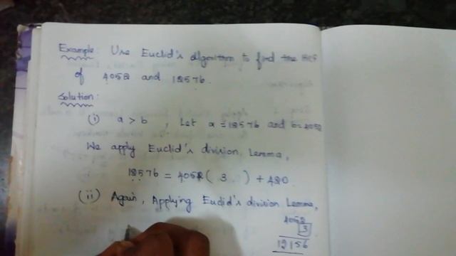 STATE EUCLID'S DIVISION ALGORITHM/ FIND THE HCF OF 4052 & 12576 / EXAMPLE 1 смотреть онлайн