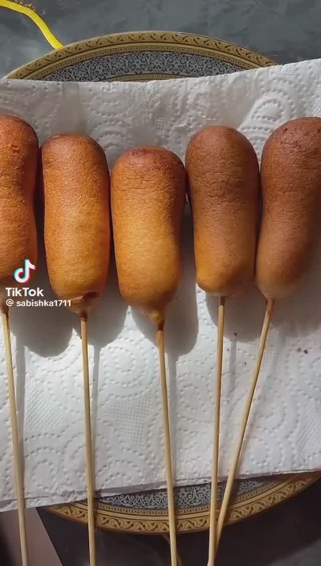 Сосиски в тесте, Корендоги !!! смотреть онлайн
