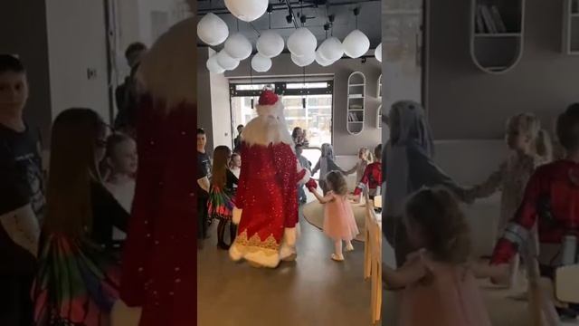 Встреча с Дедом Морозом 👋👍🎄🎇🎆