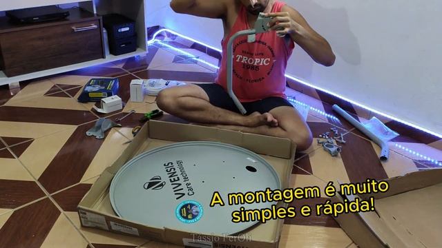 Recebido Vivensis VX10 (Unboxing) смотреть онлайн