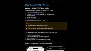 How to Install IOS 17 Beta on iPhone for free-No Hacks