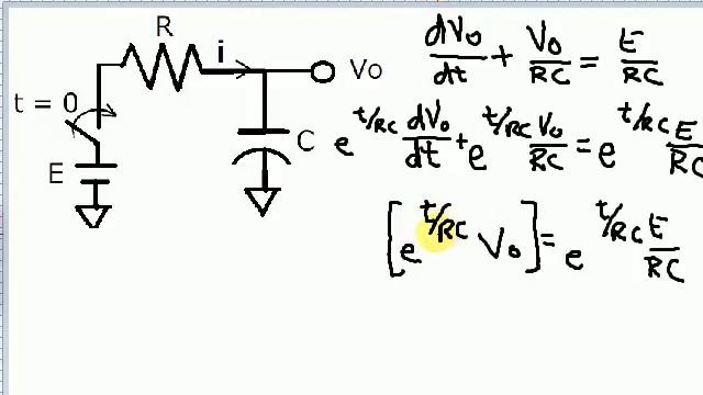 RC Low Pass Filter - Zero State Response Circuit смотреть онлайн