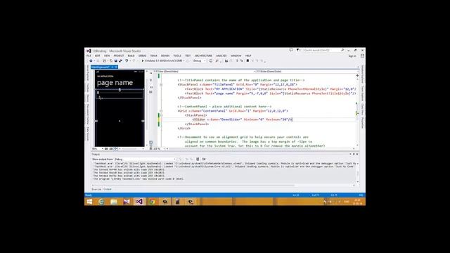 Jump Start to Windows Phone App Development : Part 10 (Element Binding) смотреть онлайн