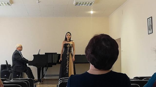 С. Рахманинов - романс "Сон". Хакимова Аделина смотреть онлайн