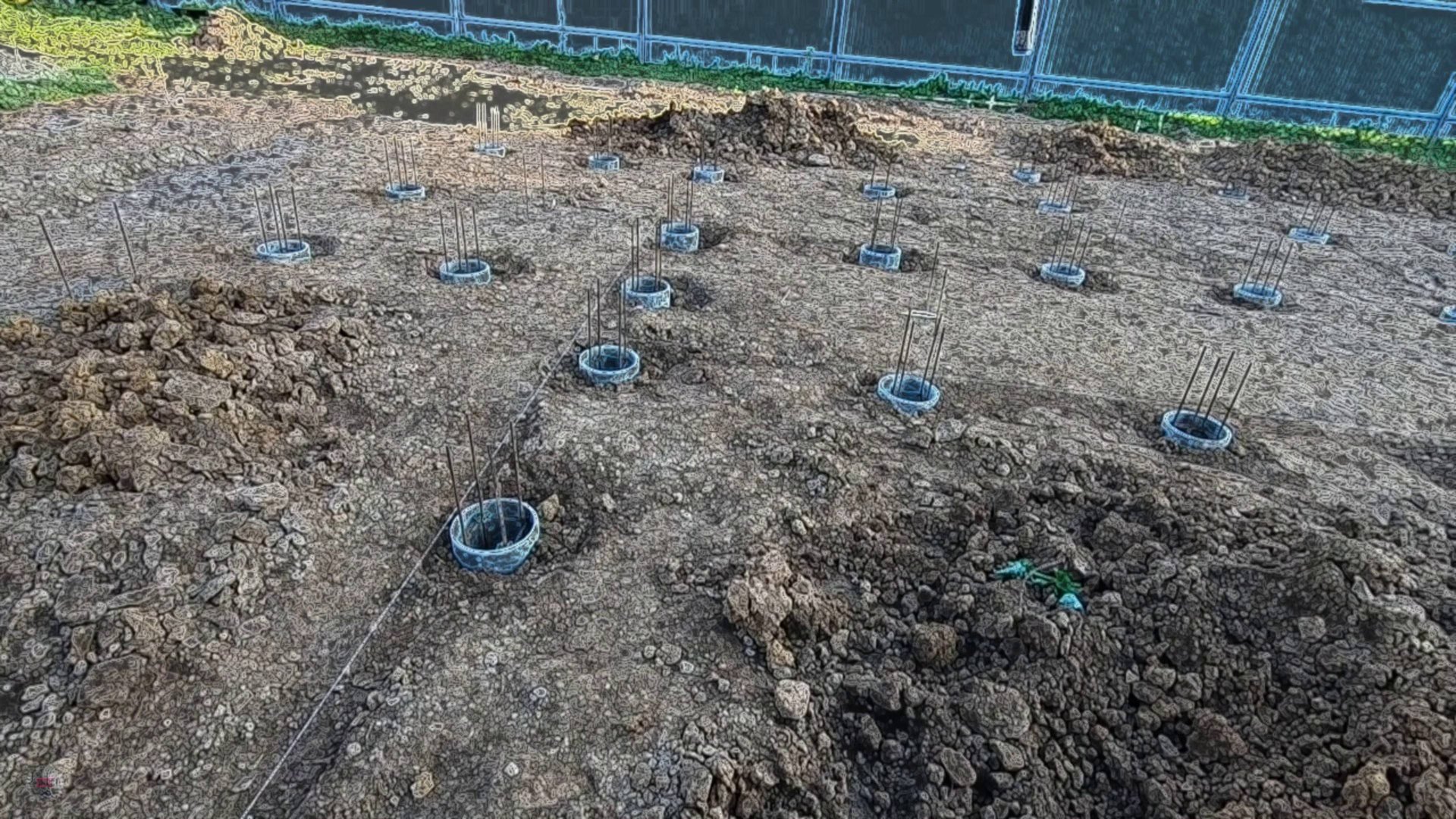 Буронабивные сваи / Фундамент для дома смотреть онлайн