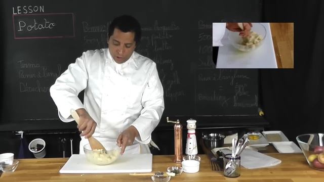 Pommes de Terre Macaire - Crispy Mashed Potato Cake - How to - Potato Recipes - Cooking Classes смотреть онлайн