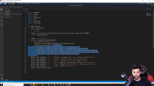 4 Intro to Replacing Netcat - Black Hat Python - ep. 4 смотреть онлайн