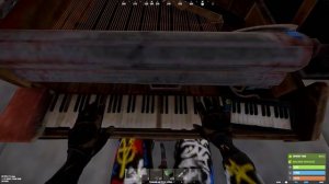 Last goodbye на пианино в Rust