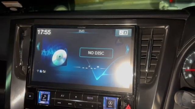 Alpine  EX11Z Unlocked For Vellfire