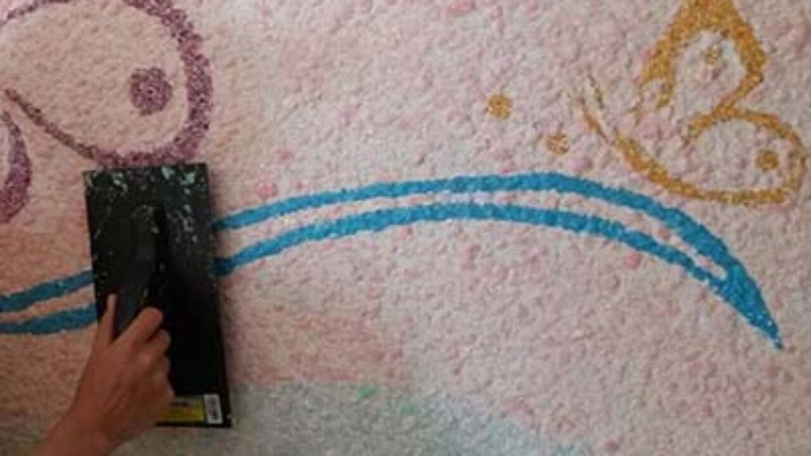 как правильно наносить жидкие обои на стену смотреть онлайн