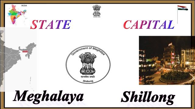 Indian States & Capitals || 29 States of India | Capital Cities of Indian States | General Knowledg смотреть онлайн