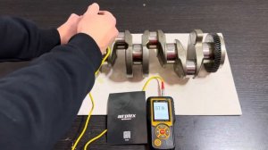 Проверка коленчатого вала MB OM651