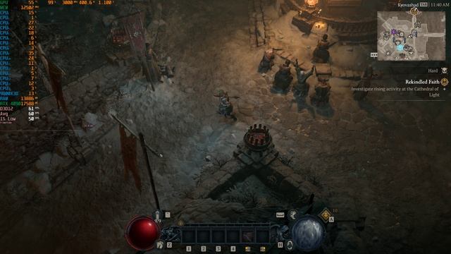 Diablo 4, 4K RT TAA смотреть онлайн