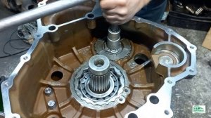 Сборка коробки передач скания 905 Scania 905 gearbox