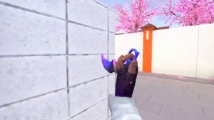 Karambit «Purple Camo» + Gloves «Royal Rose» | Standoff 2 💜