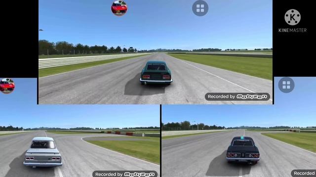1969 Nissan 240z vs 1970 Skyline 2000 GTR vs 1971 Mazda RX3 at Porsche Test Track смотреть онлайн