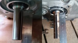 Установка двигателя HUTER GE-170F-19 - 7 л.с, с коротким валом, на Снегоуборщик  HUTER SGC 4100.