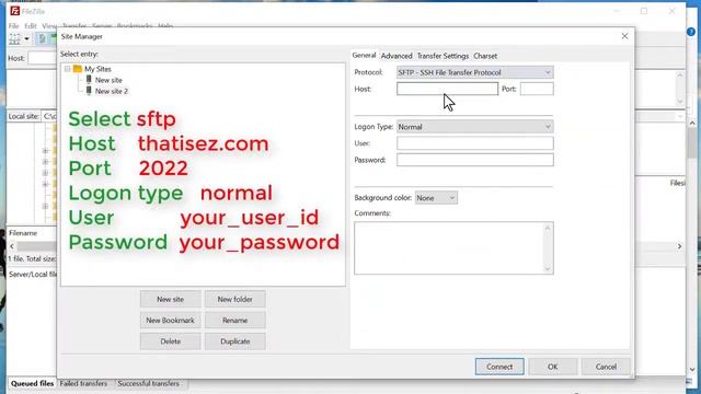 FileZilla (file transfer utility) on Win 10 смотреть онлайн