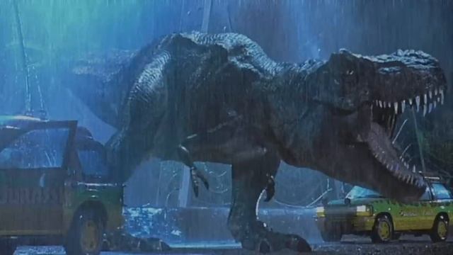 1 hour SFX Sound Effects - T-Rex Tyrannosaurus Rex roars from Jurassic Park смотреть онлайн