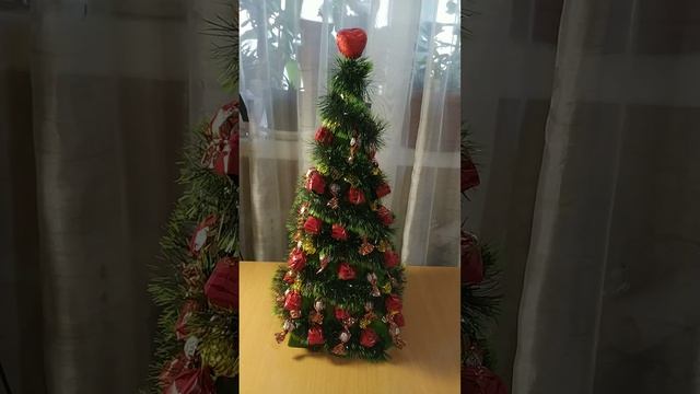 Конфетная ёлка.