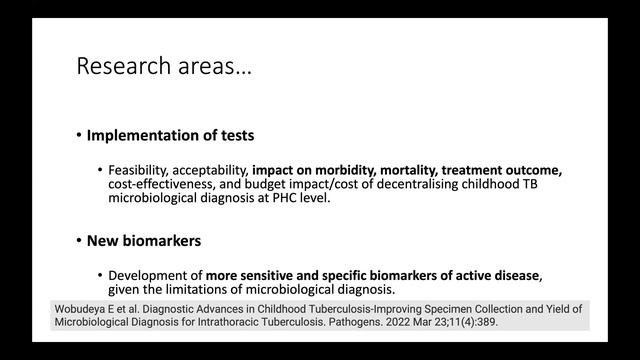 KNH-UoN Webinar : Advances in Diagnosing Paediatric TB смотреть онлайн