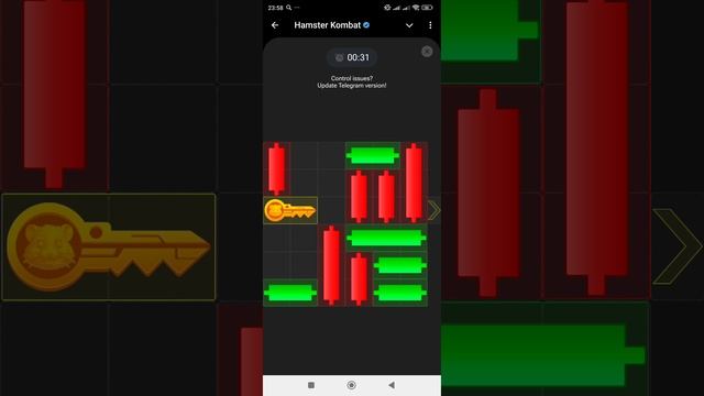 мини игра хомяк 3 января, решение головоломки с ключом смотреть онлайн