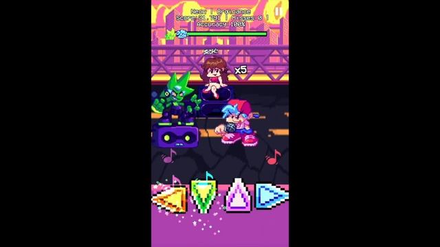 Vs NEON - FNF Mod - Friday Night Funkin Mobile Gameplay - Test - Full Mod 3 Songs on Android смотреть онлайн