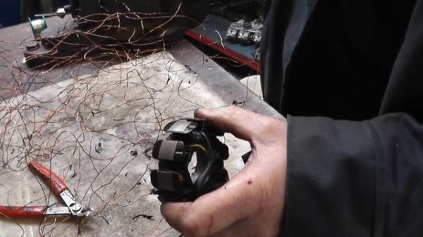 Kawasaki KLX450R Stator Upgrade Modification Rewind