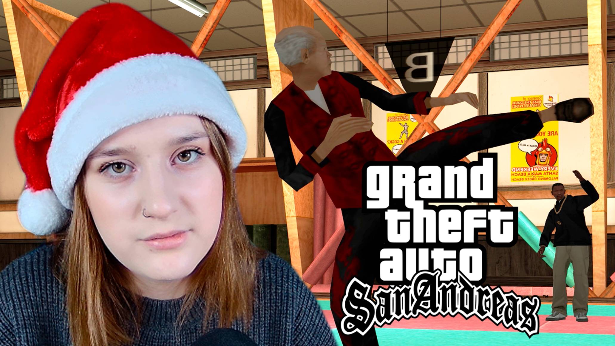 GTA: SAN ANDREAS: #25 ПРОКАЧИВАЕМ СИ-ДЖЕЯ смотреть онлайн