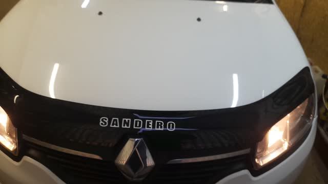 Заапуск на холодную и работа двигателя на холостых оборотах.Рено сандеро ,1.6, 16клапанный двигатель смотреть онлайн