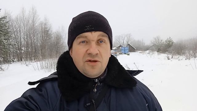 С новым 2023 годом. Анонс видео о уличной зимовке семьи на сетчатом дне. смотреть онлайн